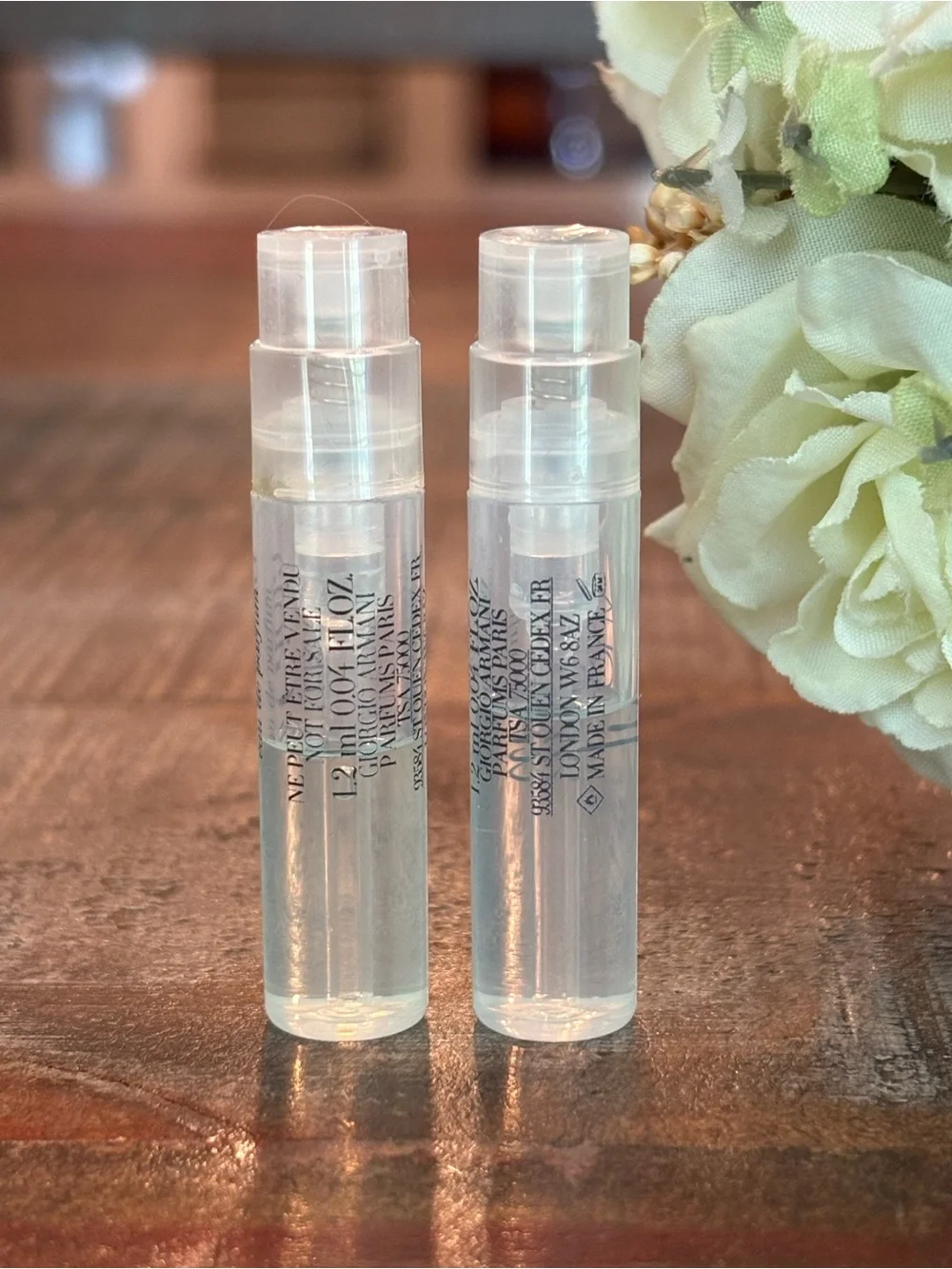 NEW Armani ACQUA DI GIOIA & Acqua di Gioia INTENSE Spray Samples!